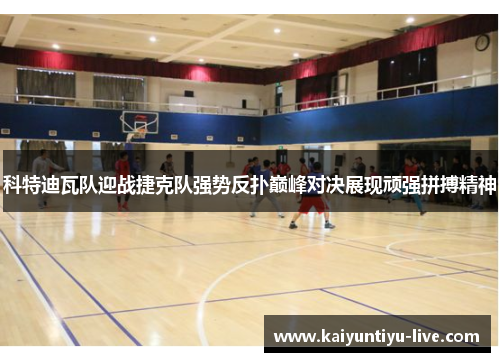 科特迪瓦队迎战捷克队强势反扑巅峰对决展现顽强拼搏精神